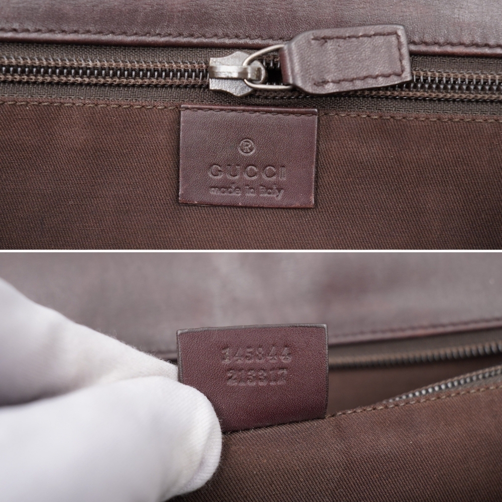 ❌️❌️SOLD❌️❌️BL05❤️ GUCCI Guccissima Flap Messenger Bag - Picture 9 of 14